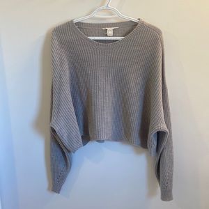 Urban heritage crop sweater